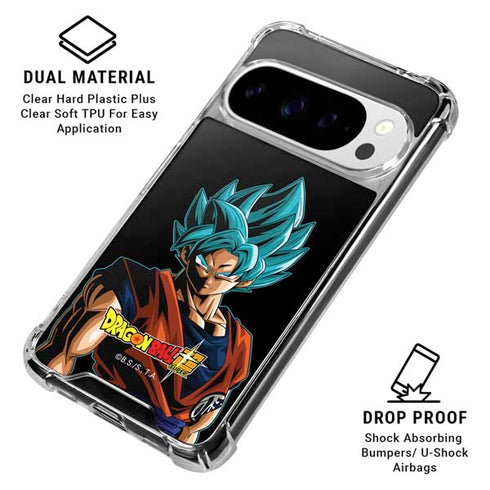 Dragon Ball Super Goku Google Pixel 10 Pro XL Clear Case